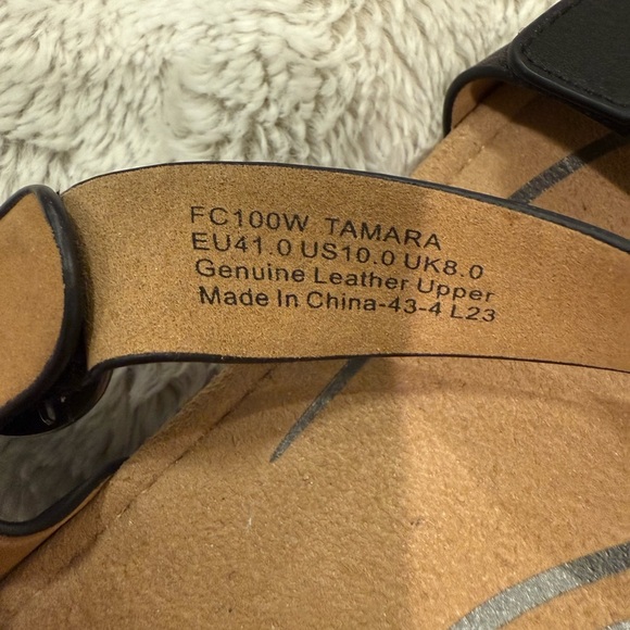 **Aetrex Tamara Cork Sandals – Women’s Size 10, Orthopedic Comfort** - Picture 2 of 6